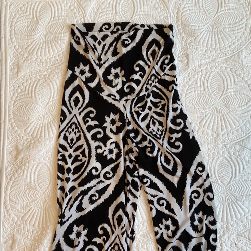 Full panel maternity pants